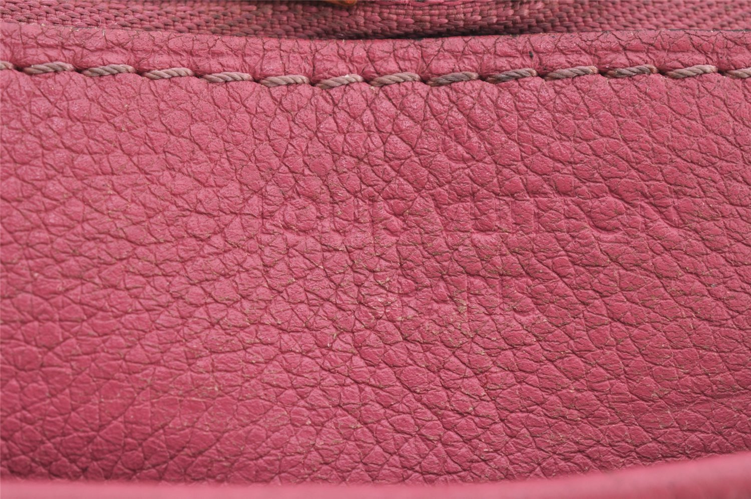 Authentic Louis Vuitton Monogram Pallas 2Way Shoulder Hand Bag M50067 Pink 8576I