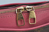 Authentic Louis Vuitton Monogram Pallas 2Way Shoulder Hand Bag M50067 Pink 8576I