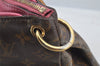 Authentic Louis Vuitton Monogram Pallas 2Way Shoulder Hand Bag M50067 Pink 8576I