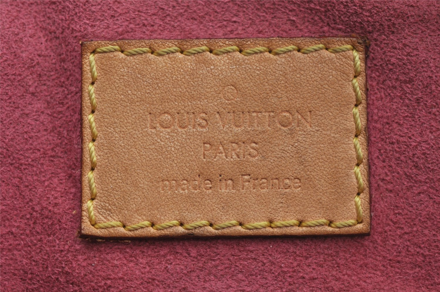 Authentic Louis Vuitton Monogram Pallas 2Way Shoulder Hand Bag M50067 Pink 8576I