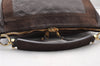 Auth Louis Vuitton Monogram Empreinte Audacieuse MM Shoulder Bag Brown LV 8577I