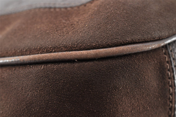 Auth Louis Vuitton Monogram Empreinte Audacieuse MM Shoulder Bag Brown LV 8577I