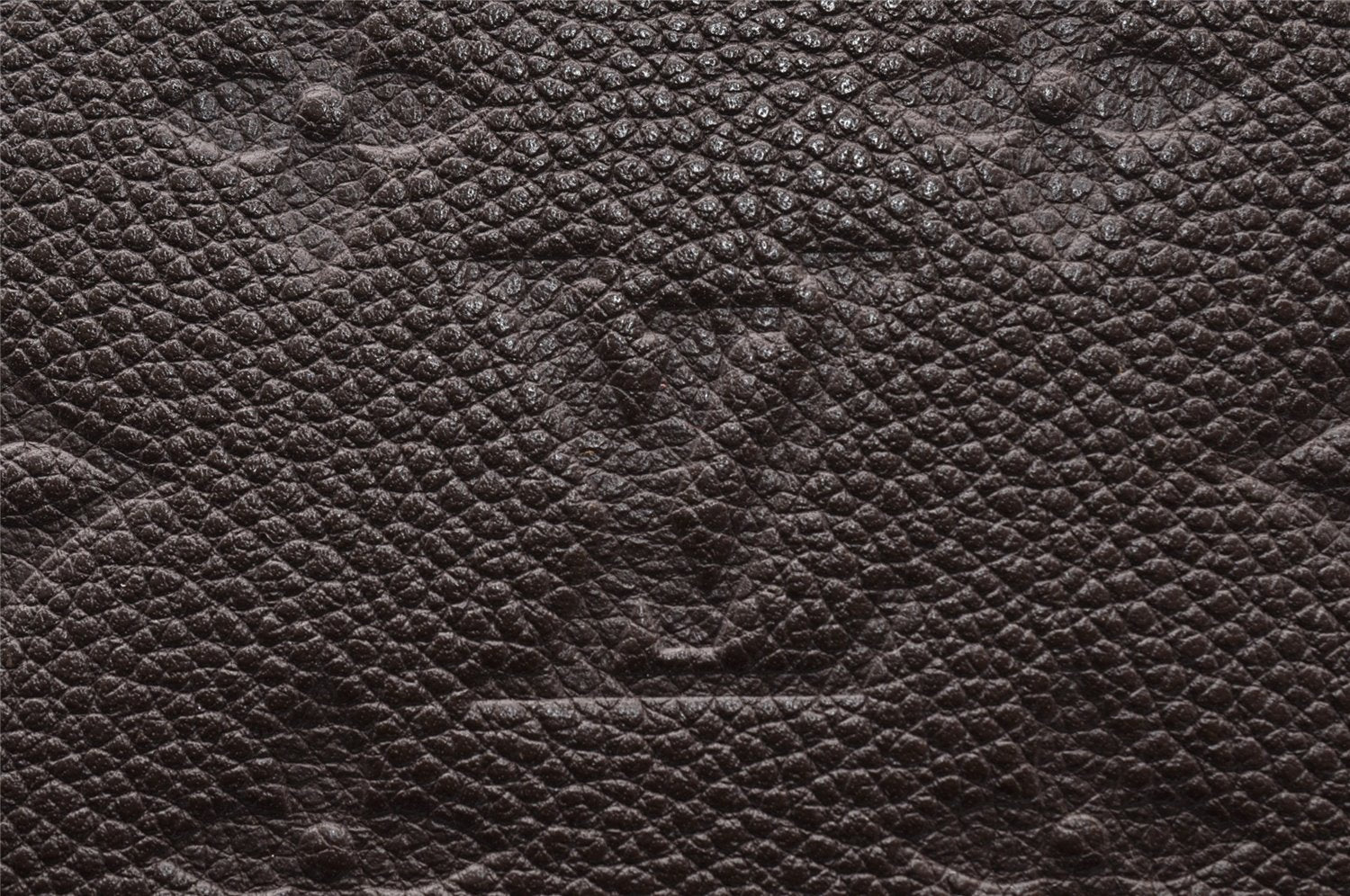 Auth Louis Vuitton Monogram Empreinte Audacieuse MM Shoulder Bag Brown LV 8577I