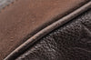 Auth Louis Vuitton Monogram Empreinte Audacieuse MM Shoulder Bag Brown LV 8577I
