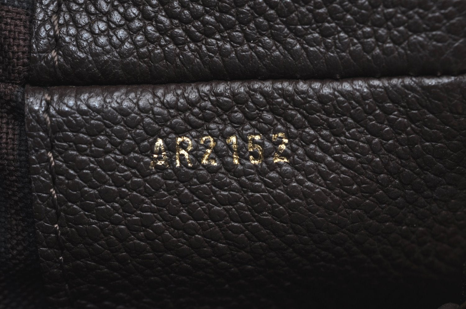 Auth Louis Vuitton Monogram Empreinte Audacieuse MM Shoulder Bag Brown LV 8577I