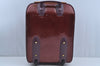 Authentic Louis Vuitton Monogram Vernis Pegase 45 Suitcase M91419 Purple 8578I