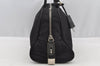 Authentic PRADA Nylon Tessuto Leather Shoulder Hand Bag BR0430 Black 8579I