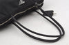 Authentic PRADA Nylon Tessuto Leather Shoulder Hand Bag BR0430 Black 8579I