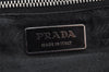 Authentic PRADA Nylon Tessuto Leather Shoulder Hand Bag BR0430 Black 8579I