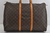 Authentic Louis Vuitton Monogram Flanerie 50 Shoulder Boston Bag M51116 LV 8580I