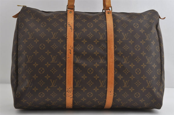 Authentic Louis Vuitton Monogram Flanerie 50 Shoulder Boston Bag M51116 LV 8580I