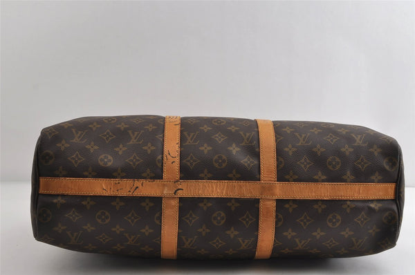 Authentic Louis Vuitton Monogram Flanerie 50 Shoulder Boston Bag M51116 LV 8580I