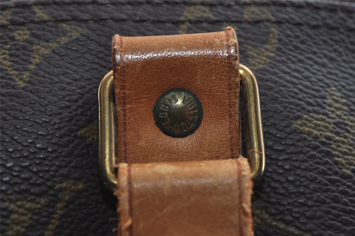 Authentic Louis Vuitton Monogram Flanerie 50 Shoulder Boston Bag M51116 LV 8580I