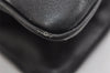 Authentic GUCCI Bamboo Vintage Shoulder Hand Bag Leather 124248 Black 8581I