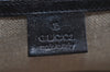 Authentic GUCCI Bamboo Vintage Shoulder Hand Bag Leather 124248 Black 8581I