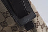 Authentic GUCCI Vintage Shoulder Hand Bag GG Canvas Leather 106242 Brown 8588I