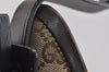 Authentic GUCCI Vintage Shoulder Hand Bag GG Canvas Leather 106242 Brown 8588I