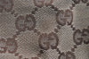 Authentic GUCCI Vintage Shoulder Hand Bag GG Canvas Leather 106242 Brown 8588I