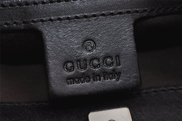 Authentic GUCCI Vintage Shoulder Hand Bag GG Canvas Leather 106242 Brown 8588I