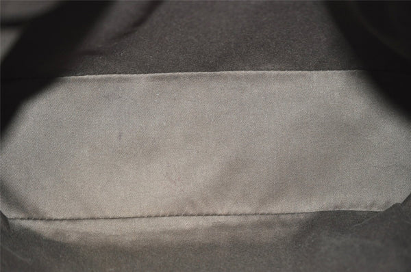 Authentic GUCCI Vintage Shoulder Hand Bag GG Canvas Leather 106242 Brown 8588I