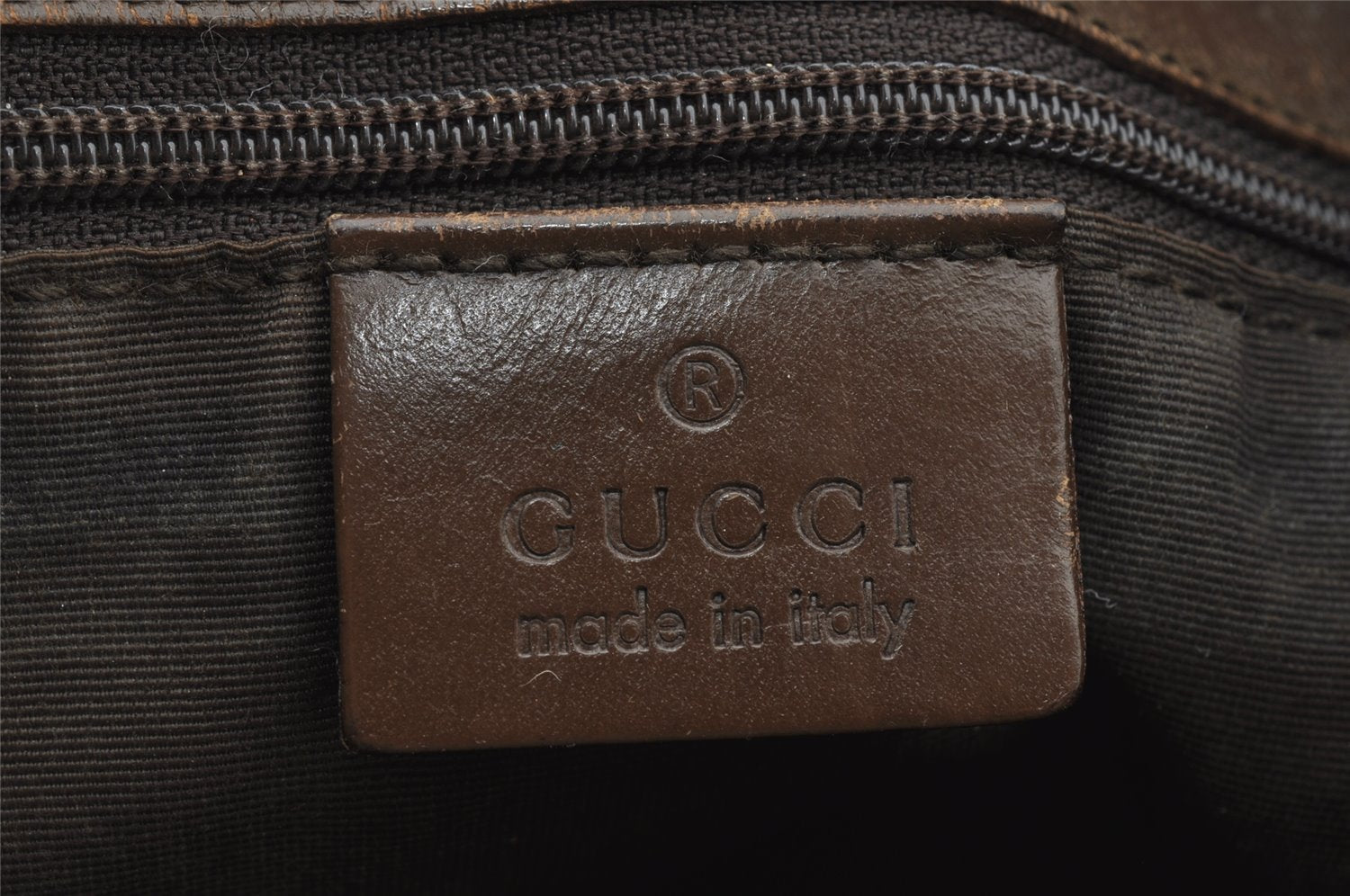 Authentic GUCCI Sherry Line Shoulder Tote Bag GG Canvas Leather Beige Junk 8590I