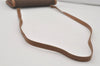 Authentic GUCCI Horsebit Micro GG Canvas Leather Shoulder Bag Brown Junk 8591I