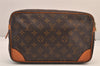 Authentic Louis Vuitton Monogram Compiegne 28 Clutch Hand Bag M51845 LV 8591M