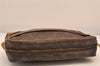 Authentic Louis Vuitton Monogram Compiegne 28 Clutch Hand Bag M51845 LV 8591M