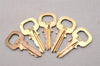 Authentic Louis Vuitton Padlock & Keys 10Set LV 8592I