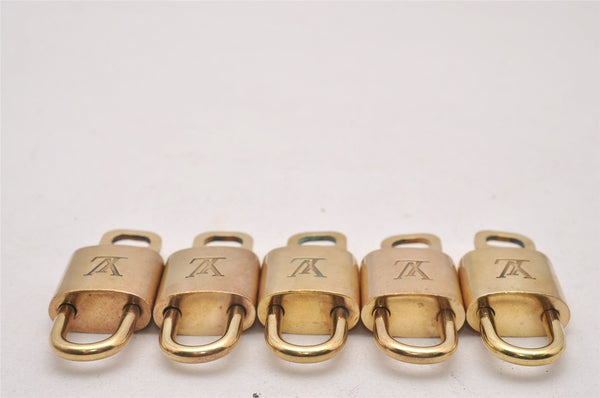 Authentic Louis Vuitton Padlock & Keys 10Set LV 8592I