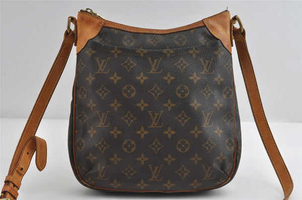 Authentic Louis Vuitton Monogram Odeon PM Shoulder Cross Bag M56390 LV 8593I