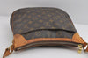 Authentic Louis Vuitton Monogram Odeon PM Shoulder Cross Bag M56390 LV 8593I