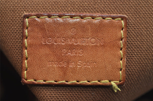 Authentic Louis Vuitton Monogram Odeon PM Shoulder Cross Bag M56390 LV 8593I