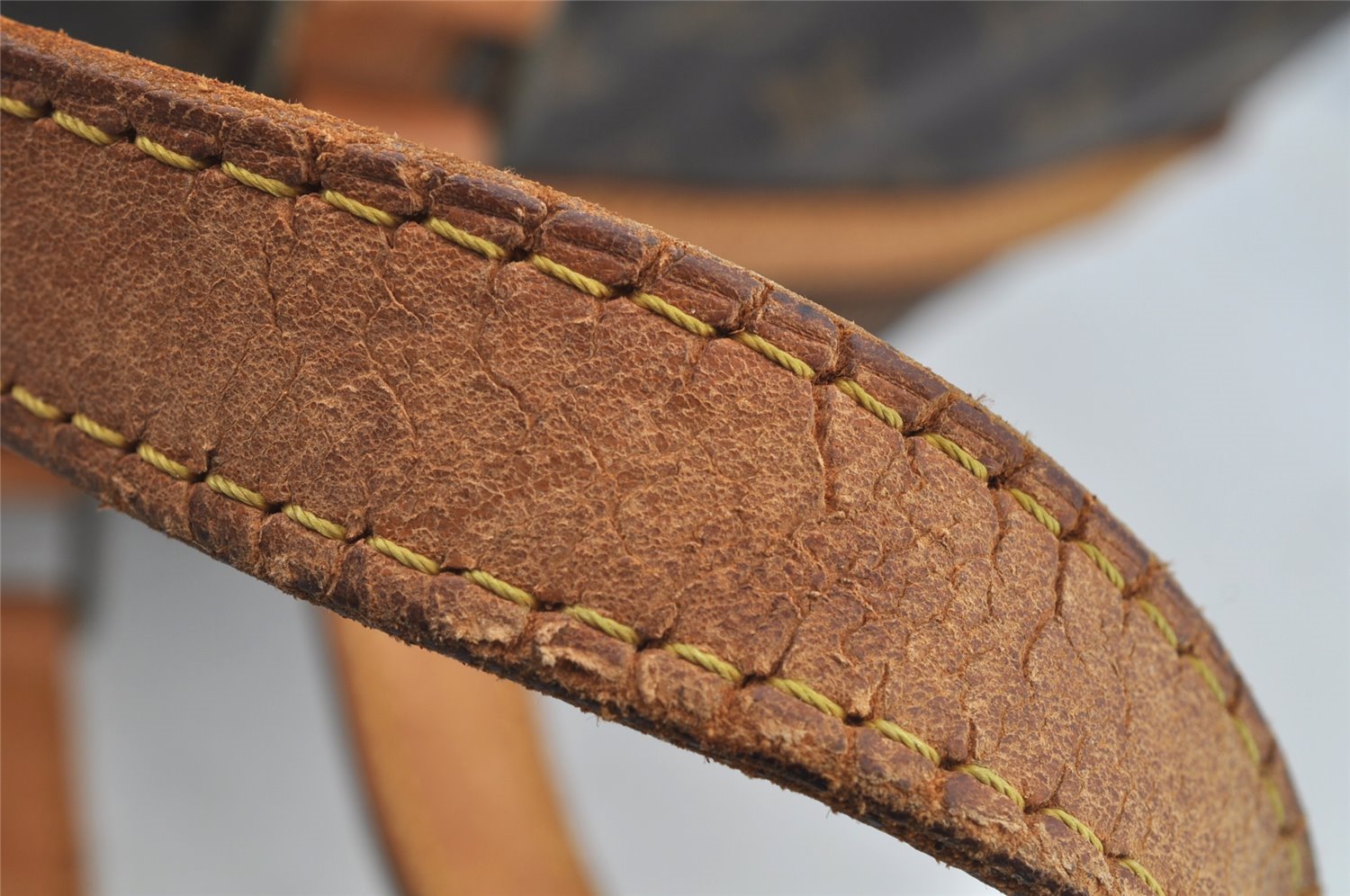 Authentic Louis Vuitton Monogram Sac Souple 45 Hand Boston Bag M41624 LV 8595I