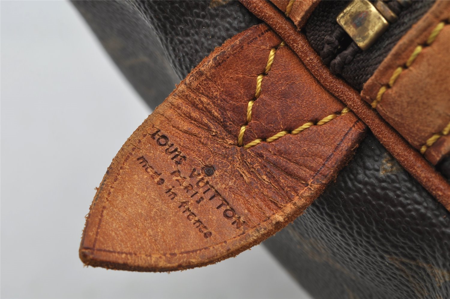 Authentic Louis Vuitton Monogram Sac Souple 45 Hand Boston Bag M41624 LV 8595I