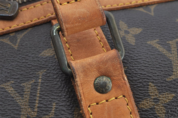 Authentic Louis Vuitton Monogram Sac Souple 45 Hand Boston Bag M41624 LV 8595I