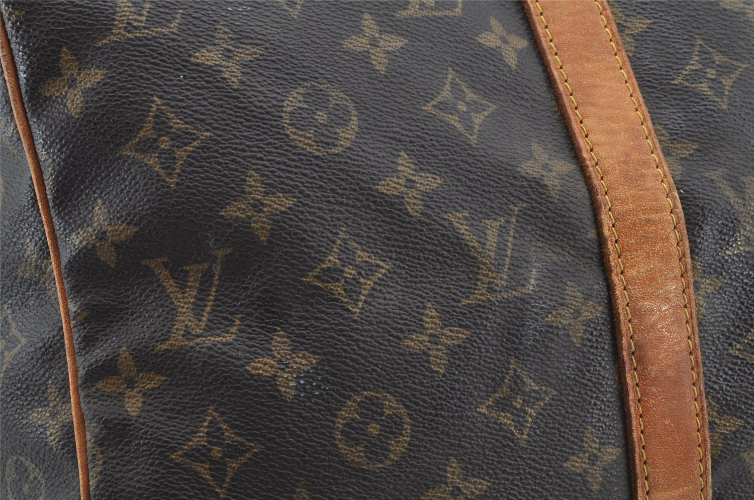 Authentic Louis Vuitton Monogram Sac Souple 45 Hand Boston Bag M41624 LV 8595I