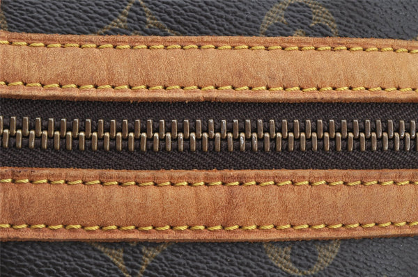 Authentic Louis Vuitton Monogram Sac Souple 45 Hand Boston Bag M41624 LV 8595I