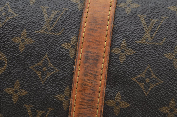 Authentic Louis Vuitton Monogram Sac Souple 45 Hand Boston Bag M41624 LV 8595I