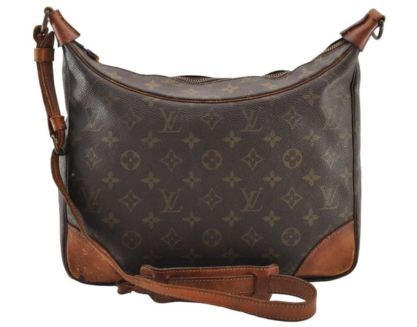Authentic Louis Vuitton Monogram Boulogne 30 Shoulder Bag Old Model Junk 8596I