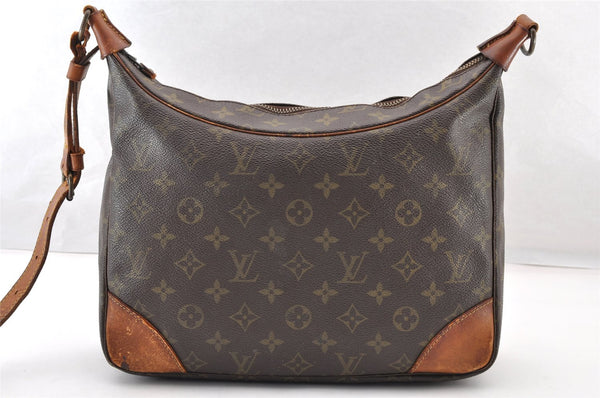Authentic Louis Vuitton Monogram Boulogne 30 Shoulder Bag Old Model Junk 8596I