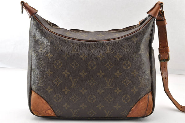 Authentic Louis Vuitton Monogram Boulogne 30 Shoulder Bag Old Model Junk 8596I