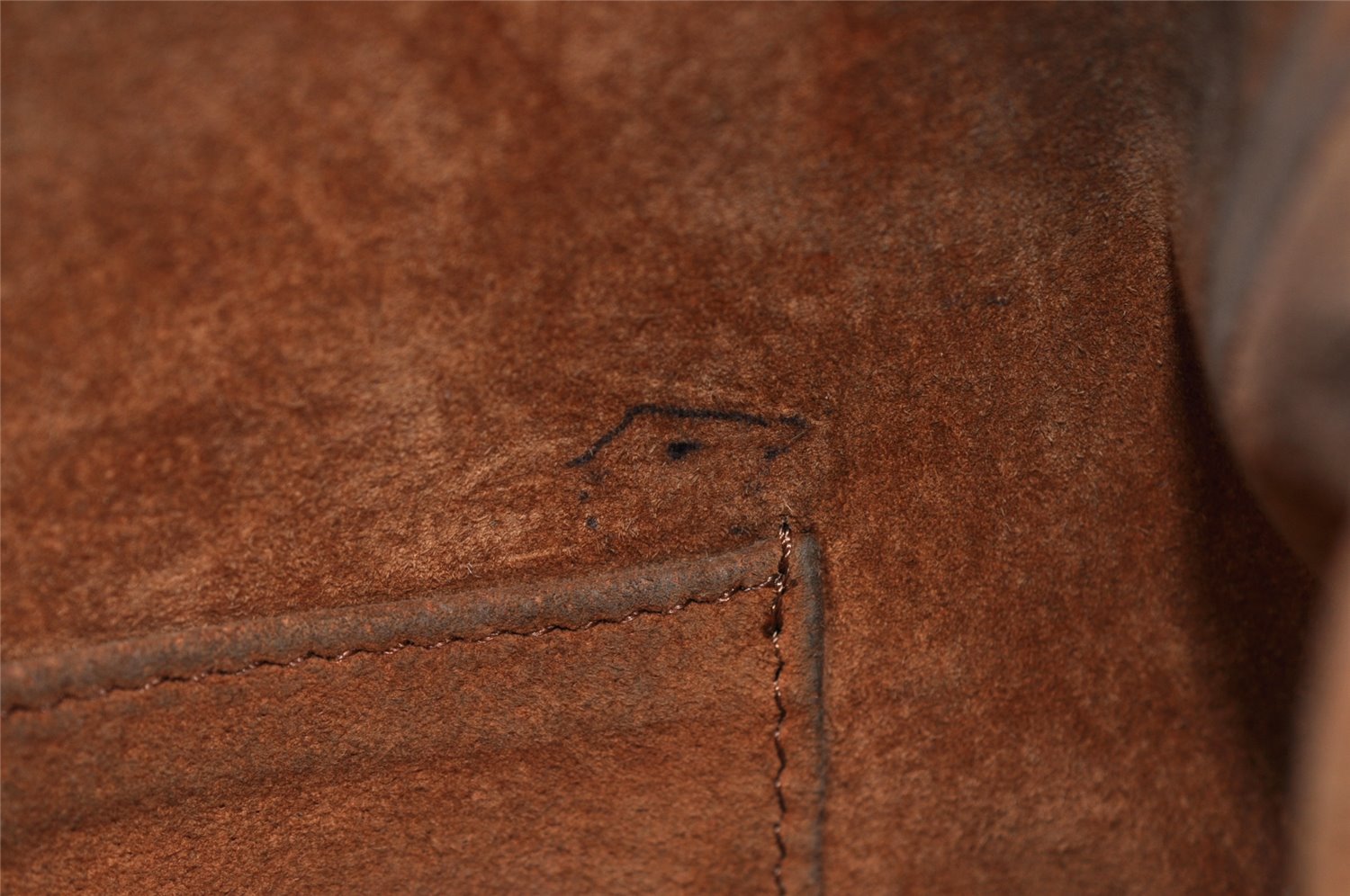 Authentic Louis Vuitton Monogram Boulogne 30 Shoulder Bag Old Model Junk 8596I