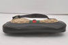 Authentic GUCCI Web Sherry Line Jackie Shoulder Bag Canvas Leather Brown 8597I