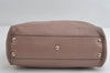 Authentic GUCCI Bamboo Shopper Small 2Way Hand Bag Leather 336032 Pink 8598I