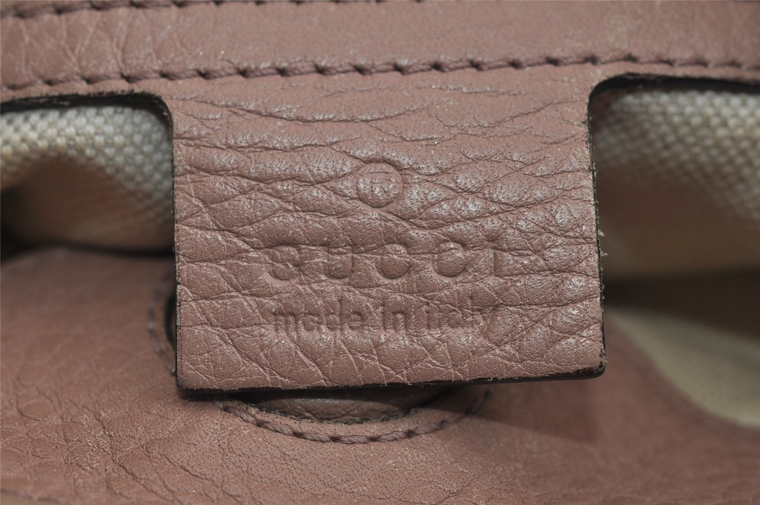 Authentic GUCCI Bamboo Shopper Small 2Way Hand Bag Leather 336032 Pink 8598I