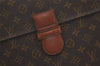 Authentic Louis Vuitton Monogram Poche Ministre Document Case M53445 LV 8599I