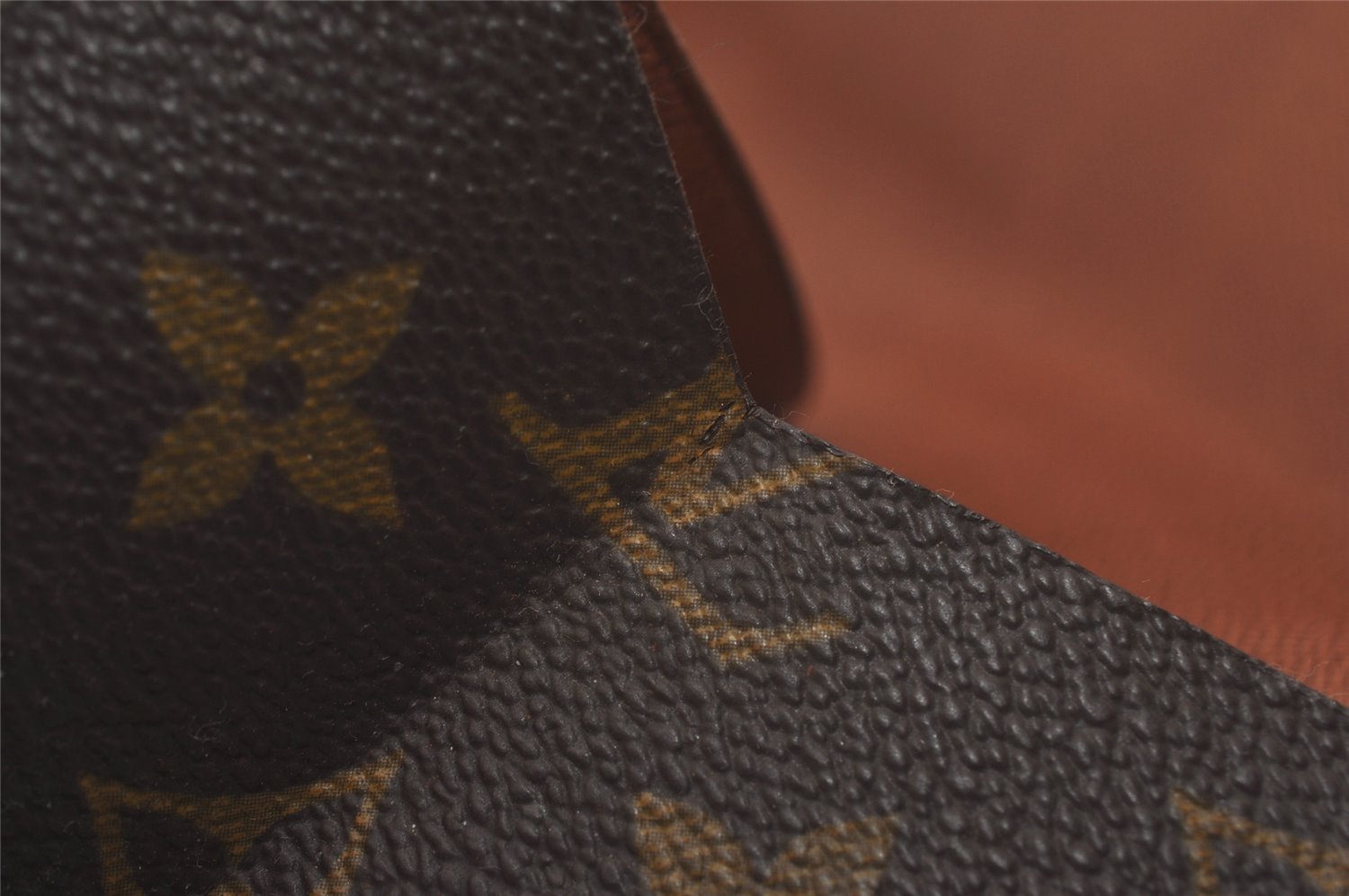 Authentic Louis Vuitton Monogram Poche Ministre Document Case M53445 LV 8599I