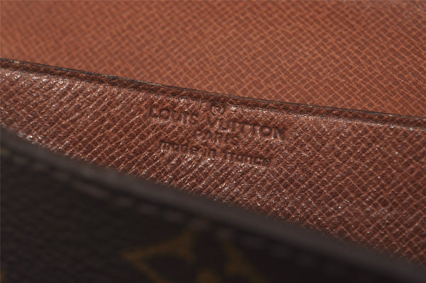 Authentic Louis Vuitton Monogram Poche Ministre Document Case M53445 LV 8599I