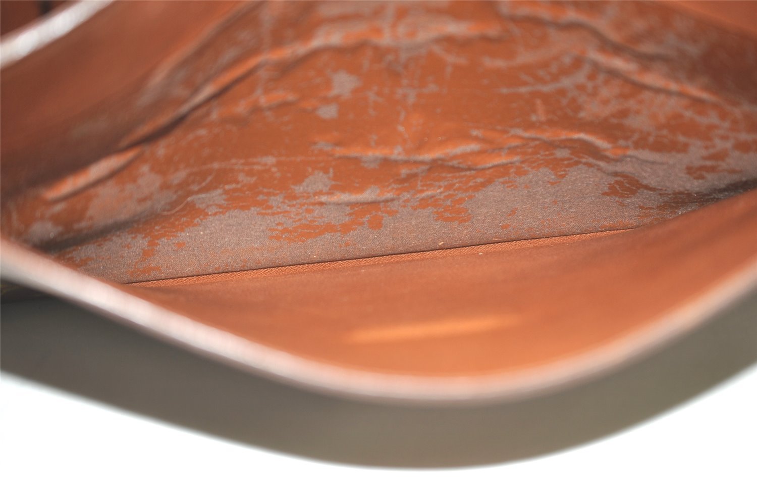 Authentic Louis Vuitton Monogram Poche Ministre Document Case M53445 LV 8599I